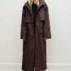 Róhe Sil Unisex Coat - Mocha Men