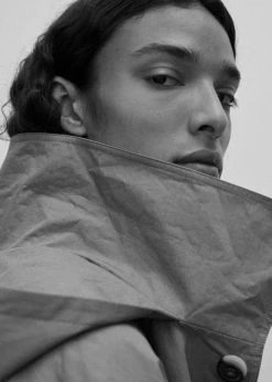 Róhe Sil Unisex Coat - Mocha Men