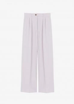 Come And Get CLOTHING Rooni Pleated Pants - Pink