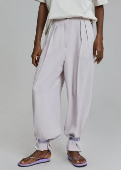 Come And Get CLOTHING Rooni Pleated Pants - Pink