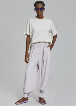 Come And Get CLOTHING Rooni Pleated Pants - Pink