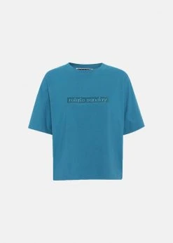 CLOTHING ROTATE Aster T-Shirt - Tumultuous Sea