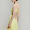 ROTATE Nanna Dress - Elfin Yellow CLOTHING