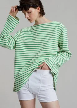 The Frankie Shop ROTATE Randi Shorts - Bright White CLOTHING