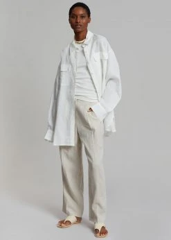 The Frankie Shop Sam Shirt - White