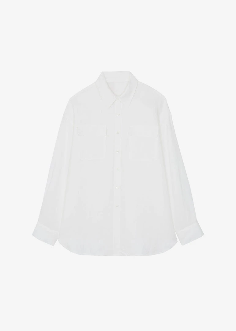 The Frankie Shop Sam Shirt - White