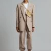 The Frankie Shop Samara Suit Blazer - Mocha