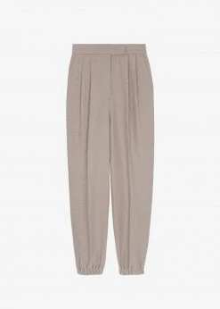 The Frankie Shop Samara Suit Joggers - Mocha CLOTHING