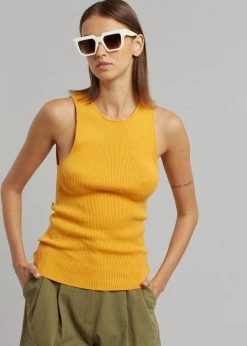 Samsoe Samsøe & Samsøe Everly Top- Radiant Yellow CLOTHING