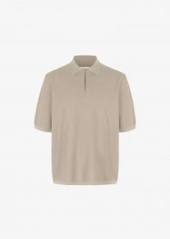 Samsoe Samsøe & Samsøe Garam Knit Polo - Pure Cashmere