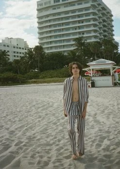 Samsoe Men Samsøe & Samsøe Marley Shirt - Brown Stripe