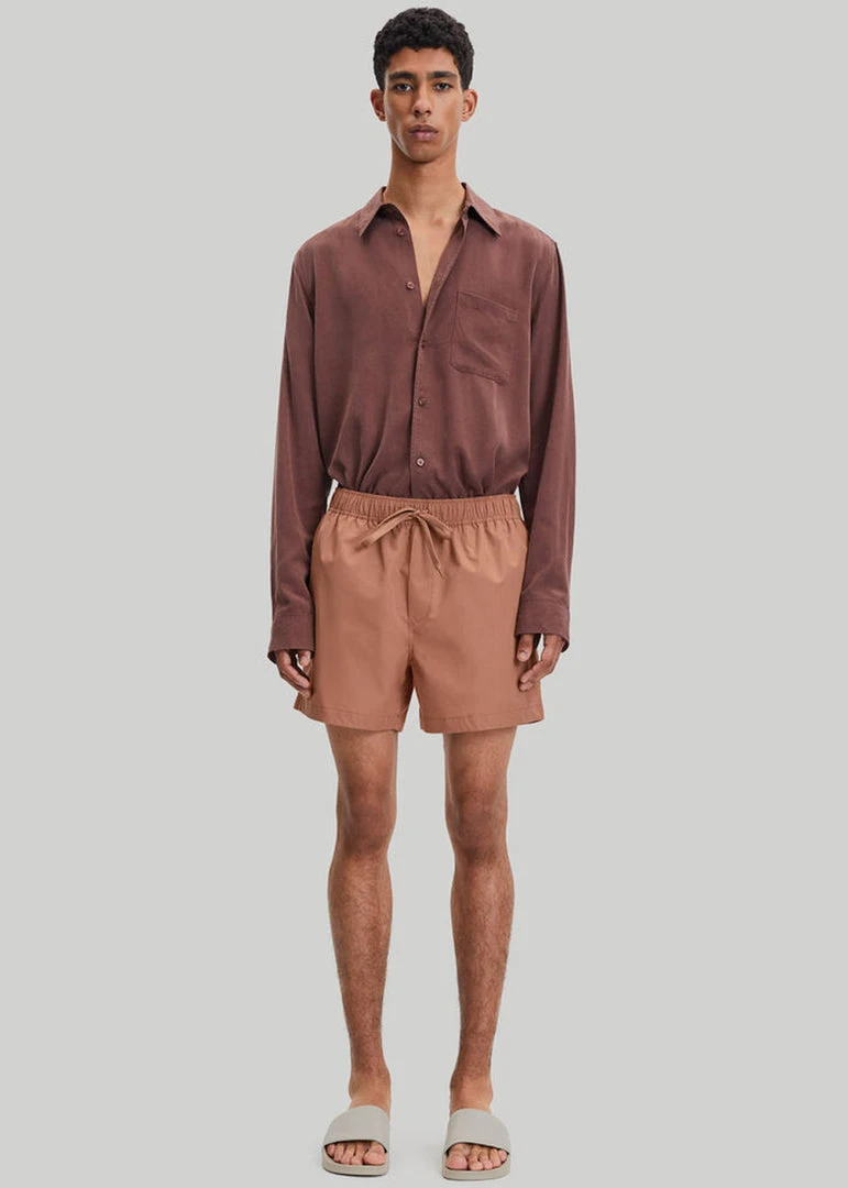 Samsoe Samsøe & Samsøe Mason Swim Shorts - Beaver Fur Men