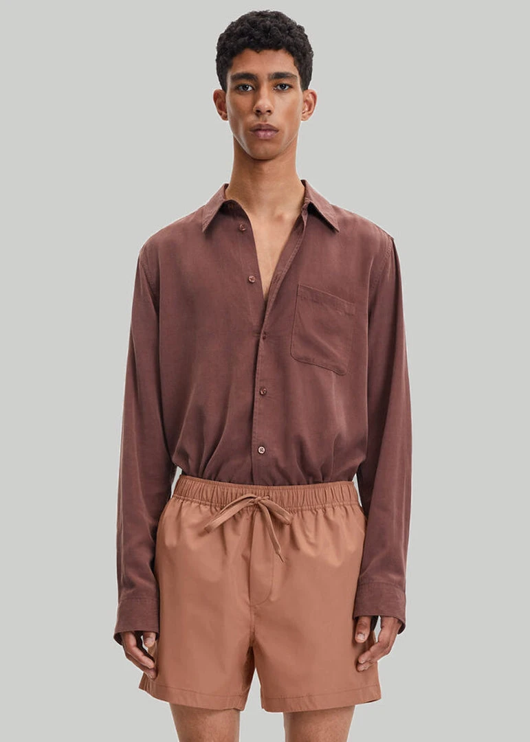 Samsoe Samsøe & Samsøe Mason Swim Shorts - Beaver Fur Men