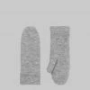 Samsoe Samsøe & Samsøe Nor Mittens - Grey Melange ACCESSORIES