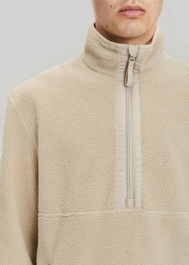 Samsoe Samsøe & Samsøe Rune Half Zip Pullover - Pure Cashmere