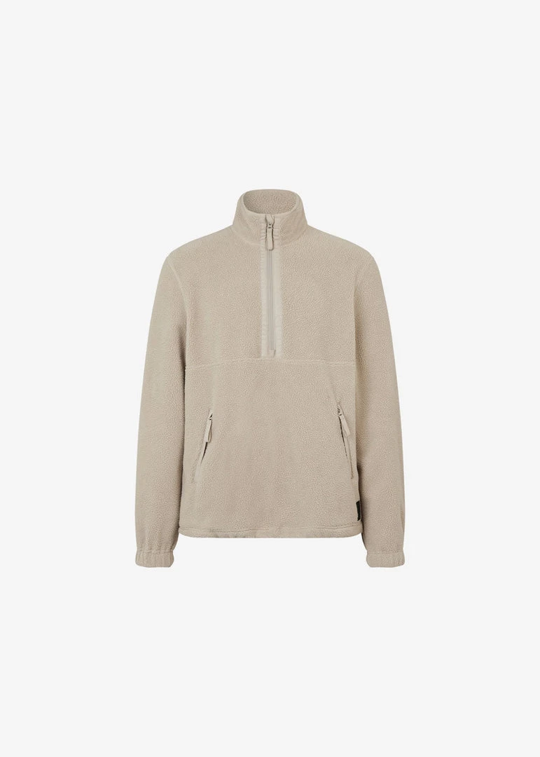 Samsoe Samsøe & Samsøe Rune Half Zip Pullover - Pure Cashmere