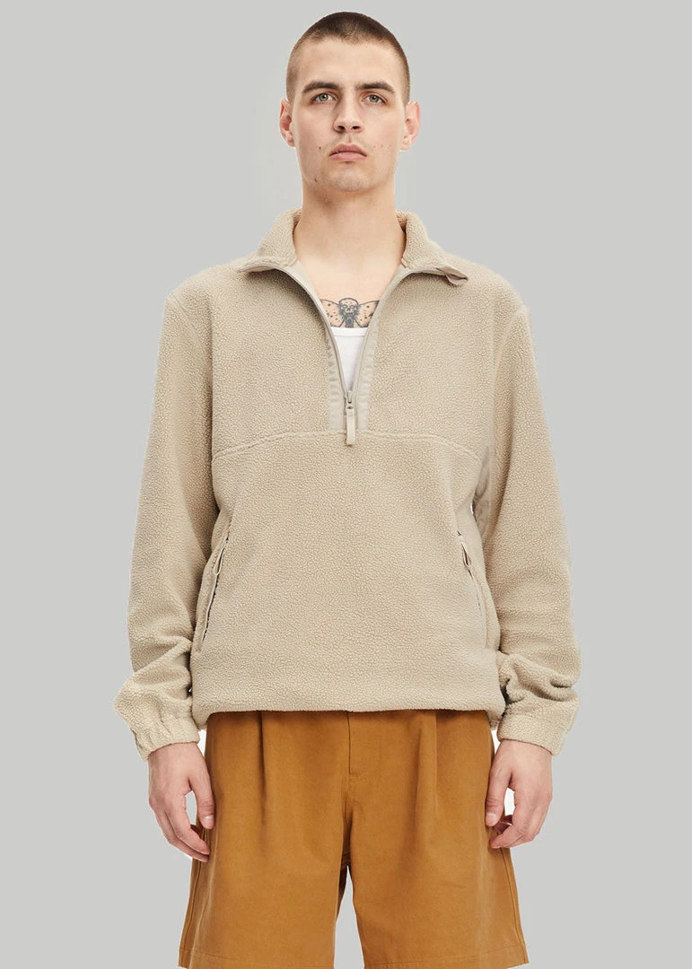 Samsoe Samsøe & Samsøe Rune Half Zip Pullover - Pure Cashmere
