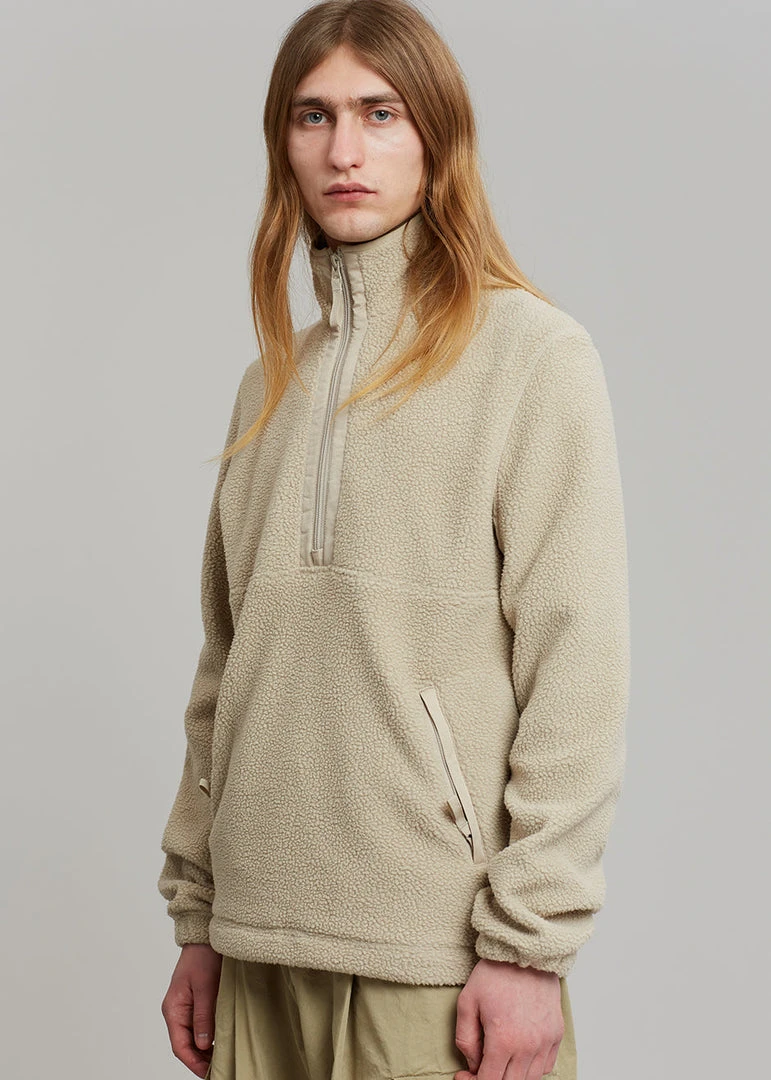 Samsoe Samsøe & Samsøe Rune Half Zip Pullover - Pure Cashmere