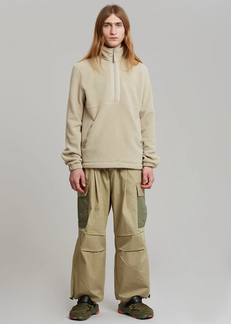 Samsoe Samsøe & Samsøe Rune Half Zip Pullover - Pure Cashmere