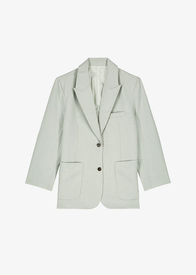 The Frankie Shop Samson Blazer - Mint CLOTHING