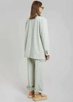 The Frankie Shop Samson Blazer - Mint CLOTHING
