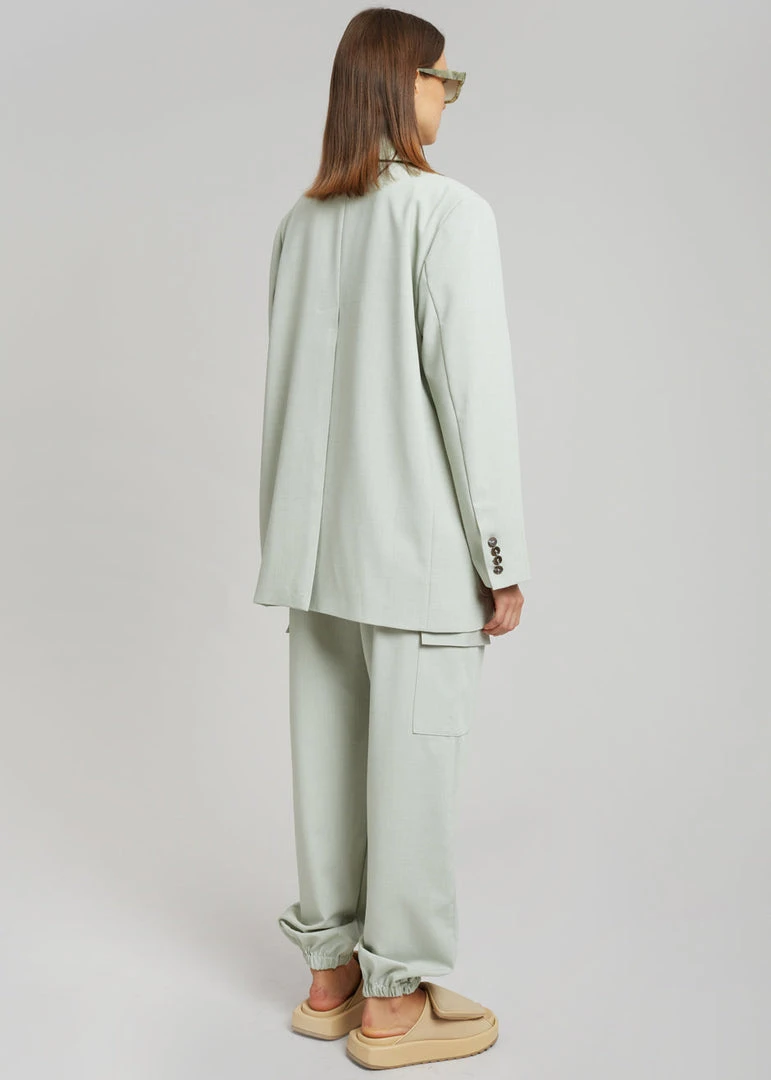 The Frankie Shop Samson Blazer - Mint CLOTHING