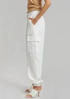 The Frankie Shop CLOTHING Samson Cargo Pants - Birch