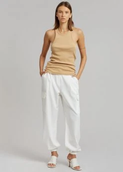 The Frankie Shop CLOTHING Samson Cargo Pants - Birch