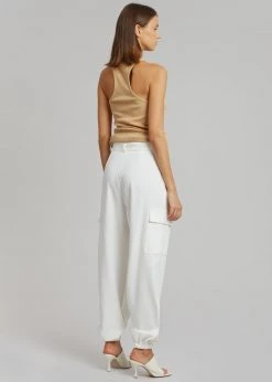 The Frankie Shop CLOTHING Samson Cargo Pants - Birch