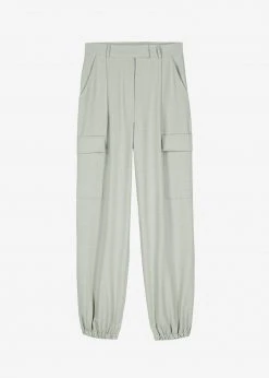 The Frankie Shop Samson Cargo Pants - Mint