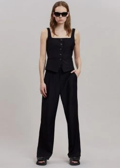 Foundation Sander Pants - Black CLOTHING