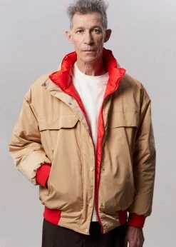 L'art Sawyer Reversible Jacket - Dijon/Red Men