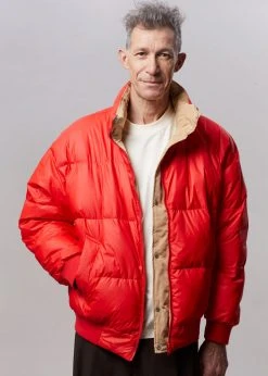 L'art Sawyer Reversible Jacket - Dijon/Red Men