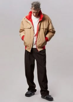 L'art Sawyer Reversible Jacket - Dijon/Red Men