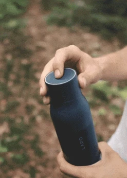 LARQ X TFS Self-Cleaning Water Bottle - Granite White LIFESTYLE
