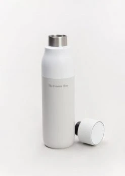 LARQ X TFS Self-Cleaning Water Bottle - Granite White LIFESTYLE