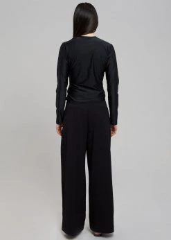 Sid Neigum Cutout Tension Blouse - Black