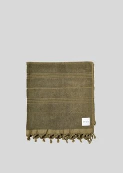 Swimwear Solaqua La Bocca Terry Towel - Olive Green