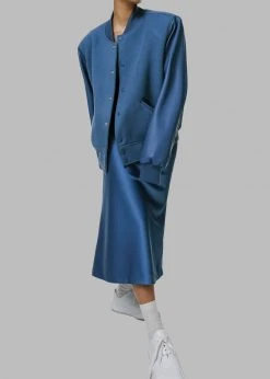 Paper Moon Sophia Bomber Jacket - Blue