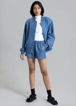 Paper Moon Sophia Bomber Jacket - Blue