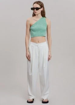 Creamvilla Tenysi Pants - Optic White CLOTHING