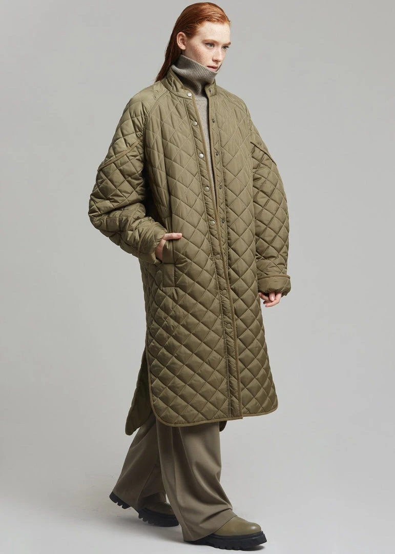 CLOTHING The Garment Belgium Coat - Army