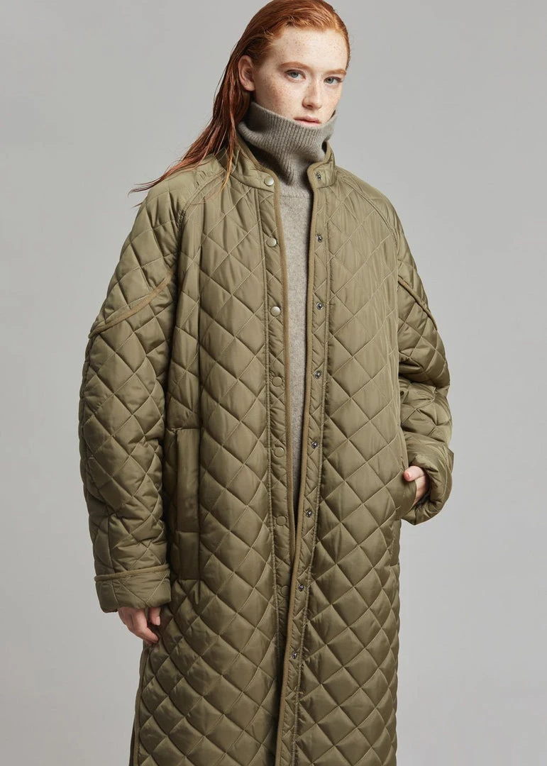 CLOTHING The Garment Belgium Coat - Army