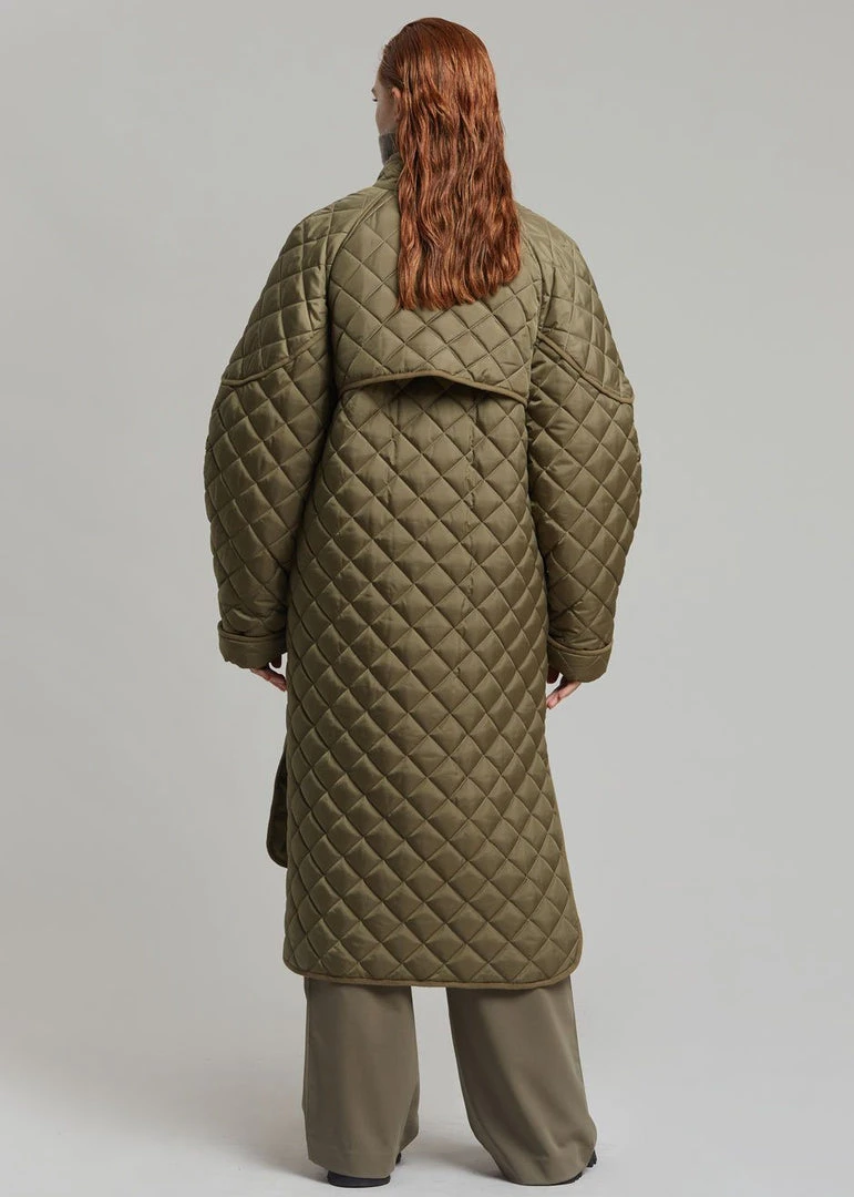 CLOTHING The Garment Belgium Coat - Army