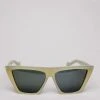 TOL Eyewear Trapezium Grande Sunglasses - Sage ACCESSORIES
