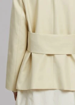 The Frankie Shop Tolko Blazer - Pale Yellow CLOTHING