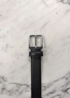 Paper Moon ACCESSORIES Toni Leather Belt - Black