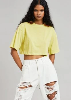 Doreen CLOTHING Tory Ripped Jeans - White