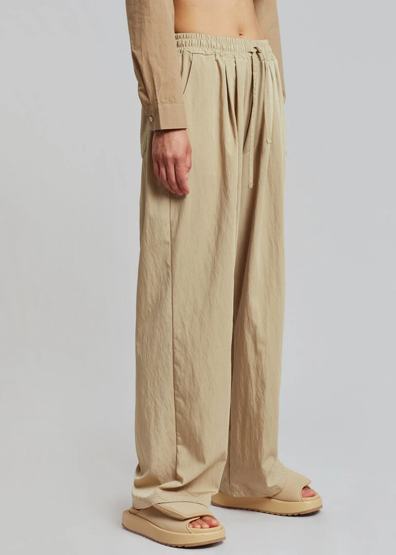 Havana Vala Wide Pants - Camel CLOTHING