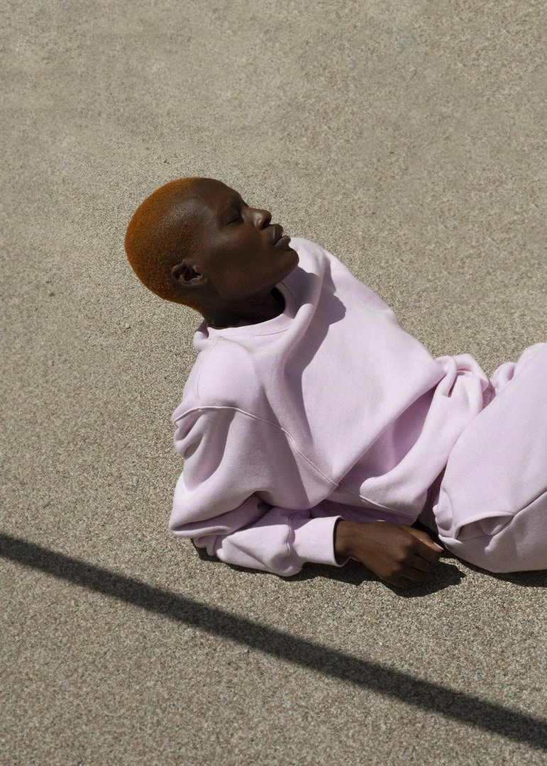 The Frankie Shop CLOTHING Vanessa Sweatshirt - Bubble Pink